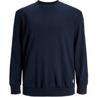Sweatshirt grande taille Jack & Jones Basic Bleu