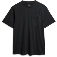 T-shirt à poche avec surpiqûres contrastées Superdry