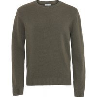 Pull col rond en laine Colorful Standard Classic Merino dusty olive