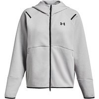 UNDER ARMOUR Veste à capuche zippée intégrale UA Unstoppable Fleece pour femme gris | S