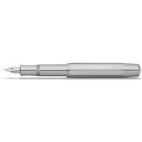 KAWECO Stylo plume AL SPORT Raw B 1,1MM argent