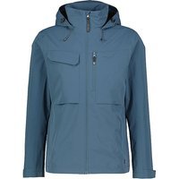 MERU Veste de randonnée pour homme Abrantes 2L à capuche bleu marine | 50