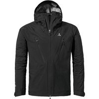 SCHÖFFEL Veste de randonnée pour homme Style Blaueis 3L Hoodie noir | 54