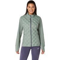 ASICS Veste de running Road Winter pour femme olive | L