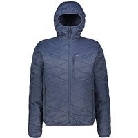 MERU Veste isolante à capuche Ithari réversible pour homme bleu marine | L