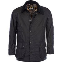 BARBOUR Fieldjacke ASHBY WAX bleu | M