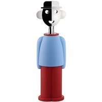 ALESSI Tire-bouchon Alessandro M. Bleu clair/Rouge multicolore