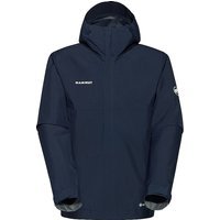 MAMMUT Veste de randonnée pour homme Treeline Light 2L GTX Hoodie bleu marine | XXL