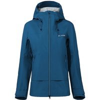 VAUDE Veste de randonnée 3L à capuche Croz Alpine pour femme bleu marine | 38