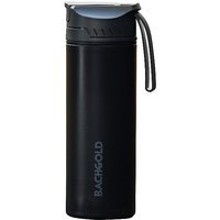 BACHGOLD Gourde Selfpress avec filtre à eau noir