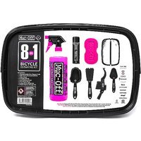 MUC-OFF Kit de nettoyage de vélo 8 en 1 noir