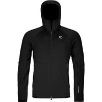 ORTOVOX Veste polaire à capuche RIB pour homme noir | S