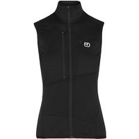 ORTOVOX Gilet polaire Fleece Grid pour femme noir | L