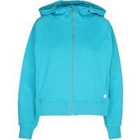 SPIRIT OF OM Sweat-vest de yoga jacquard Gati Nava pour femmes turquoise | S