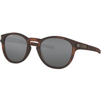 OAKLEY Lunettes de soleil femme Latch marron écaille mat marron