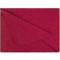 STEINER 1888 Couverture en laine - Plaid Sophia 145x190cm Framboise baie