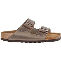 BIRKENSTOCK Pantoletten pour hommes Arizon Soft Footbed marron clair | 42