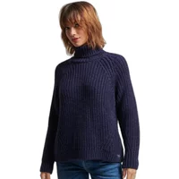 Pullover col roulé femme Superdry