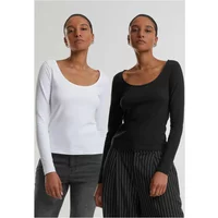 T-shirt manches longues femme Urban Classics (x2)