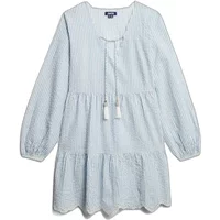 Robe courte brodée à plusieurs niveaux femme Superdry