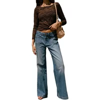Jeans large femme Freeman T Porter Jessy SDM