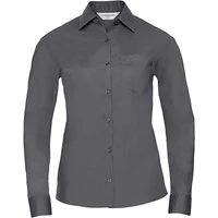 Chemise manches longues femme Russell Athletic Poplin