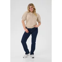 Polo pull femme KAFFE Curve Lizzy