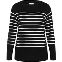 Pull col bateau rayé femme KAFFE Curve Lizzy NO