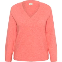 Pull col V femme KAFFE Curve Cjilanda