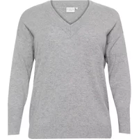 Pull col V femme KAFFE Curve Luno