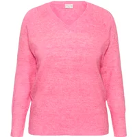 Pull col V femme KAFFE Curve Niela