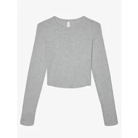 T-shirt court manches longues femme Bella + Canvas Micro