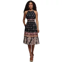 Robe à col halter femme Goddiva