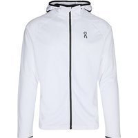 ON Veste de course à capuche zippée Climate pour homme blanc | XL