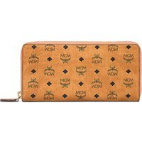 MCM Portefeuille VISETOS Large marron