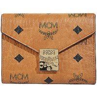 MCM Portefeuille TRACY VISETOS Small marron