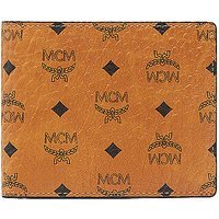 MCM Portefeuille Visetos Original marron clair
