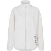 SPIRIT OF OM Veste polaire de yoga Mena pour femme crème | XS