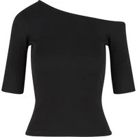 T-shirt femme Urban Classics Organic Asymmetric Rib