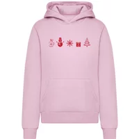 Sweatshirt à capuche femme Merchcode Christmas Elements