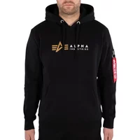 Sweat à capuche Alpha Industries label