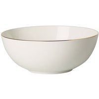 VILLEROY & BOCH SIGNATURE Saladier rond Anmut Gold 23cm blanc