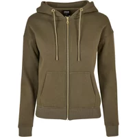 Sweatshirt à capuche zippé femme Urban Classics Classic