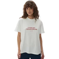 T-shirt femme She is Sunday Italian Dream