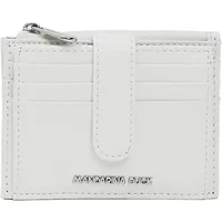 Portefeuille à fermeture bouton-pression en cuir femme Mandarina Duck