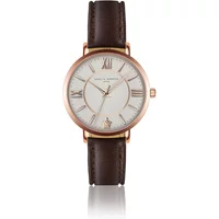 Montre cuir femme Amelia Parker Petite Classique Brown