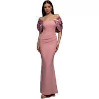 Robe en satin femme Goddiva Maxi