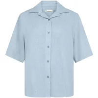 Chemise femme KnowledgeCotton Apparel Loose Linen-mix