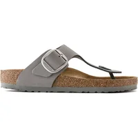 Tongs femme Birkenstock Gizeh Big Buckle Nubuk Leather