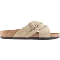 Sandales cuir nubuck Birkenstock Lugano